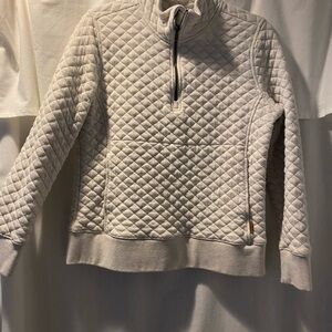 Avalanche Quilted Cream Pullover